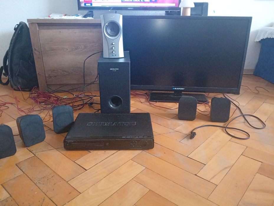 Sistem audio Șimatsu 5 sateliți+Tv Blaupunkt