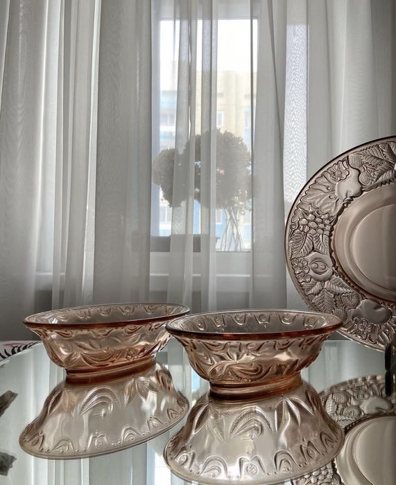 Посуда стеклянная карамель союз