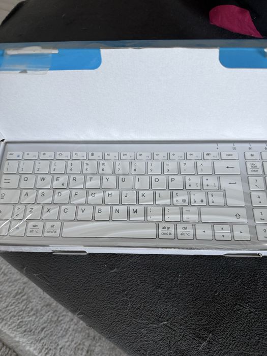 Tastatura wireles otel inoxidabil
