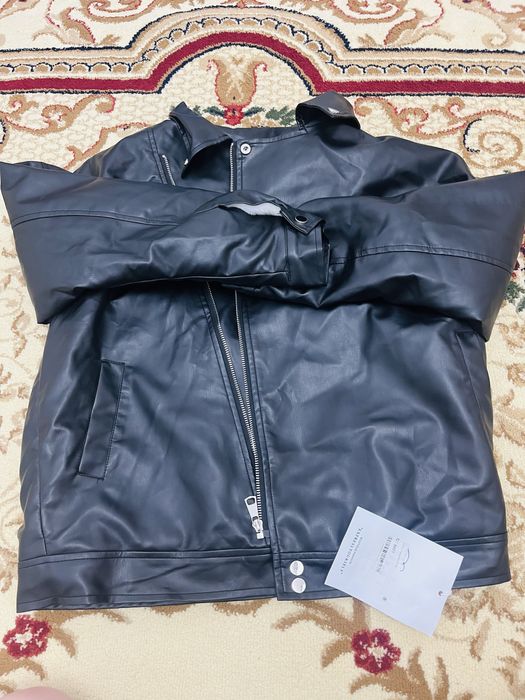 Кожаная куртка осенный