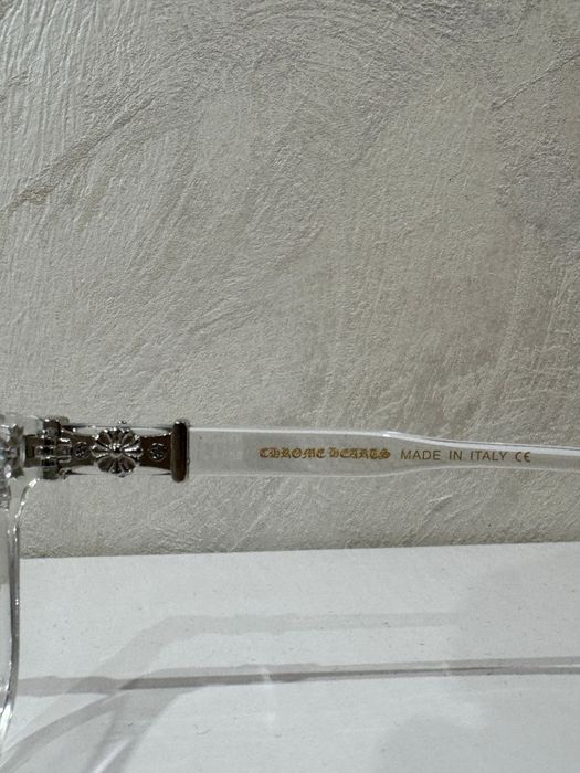 Ochelari chrome hearts negru/transparent