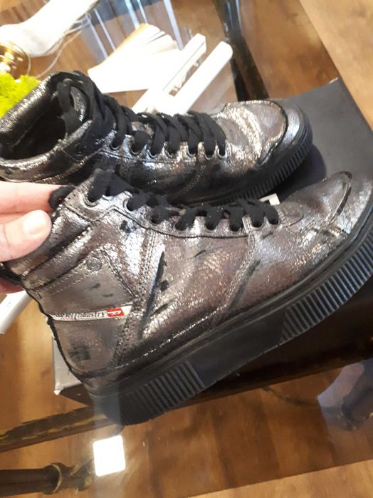 Боти,зима,есен ,.Естествена кожа.DIESEL