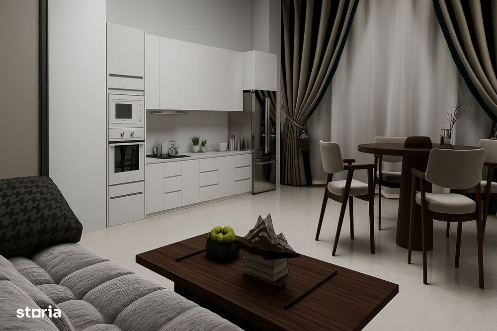 Studio NOU 40mp  | De la 88.000€ | Parcare inclusă | Doamna Stanca