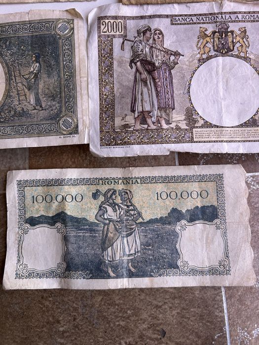 Bancnote vechi românești