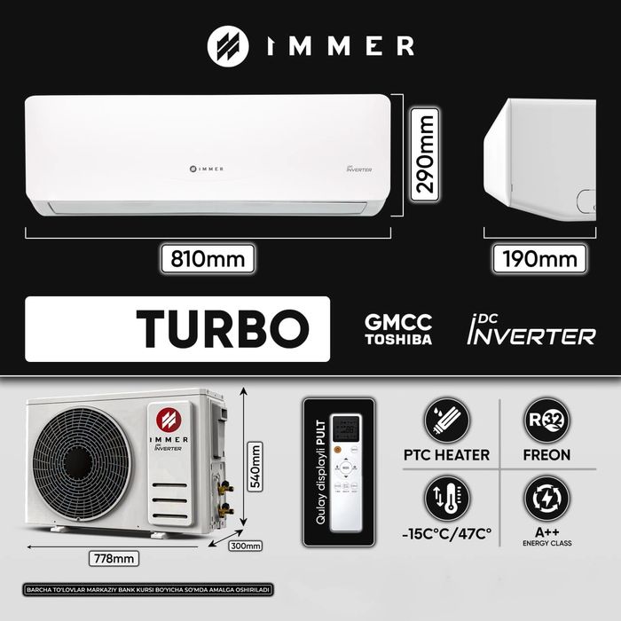 IMMER Turbo 12 18 24 Inverter