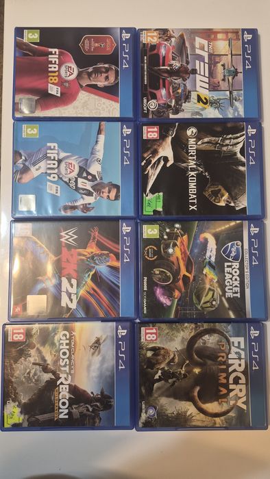 Vând jocuri PS4 in stare bună