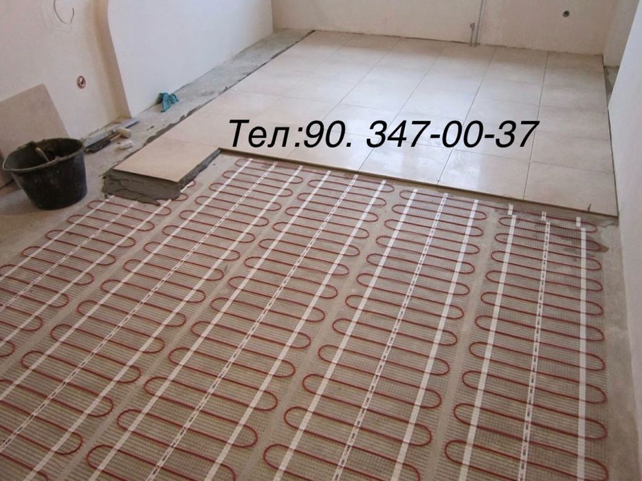 Электрические Тёплые Полы Росссия, Европа! Под Кафель, в Стяжку