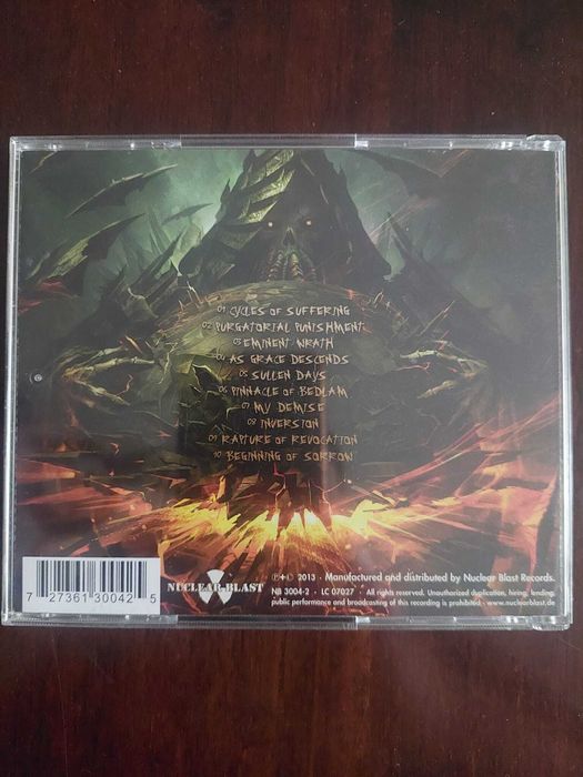 CD Suffocation album "Pinnacle of Bedlam"