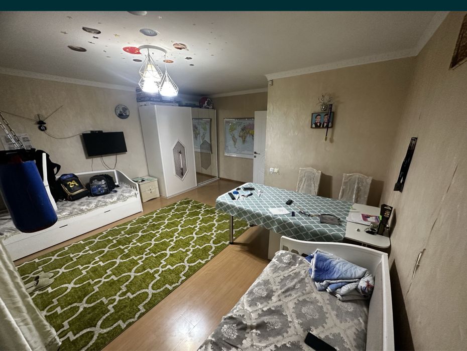 Палас в мараканским стиле, травка