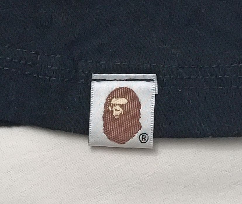 A Bathing Ape Bape T-Shirt оригинална тениска M памучна черна фланелка