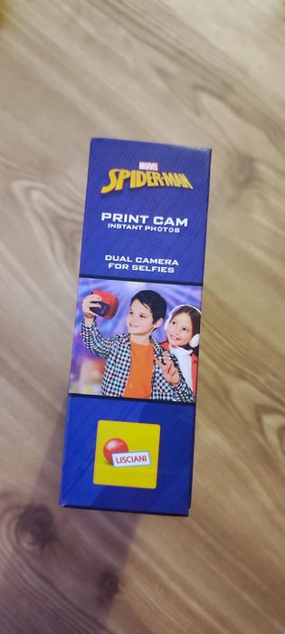 Cameră foto instant Lisciani Spider-Man Print Cam 3 în 1 (nouă)