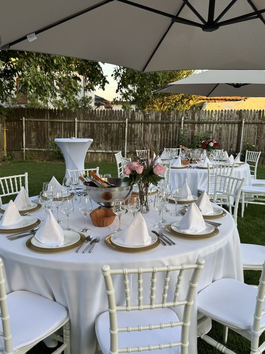 Inchiriere • Mese • Corturi • Umbrele • Scaune•