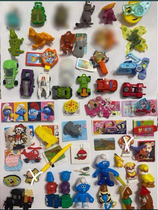 Играчки от яйца - Киндер и други