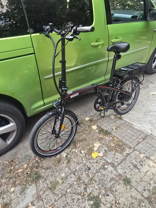 Сгъваем алуминиев,електрически велосипед 20 цола