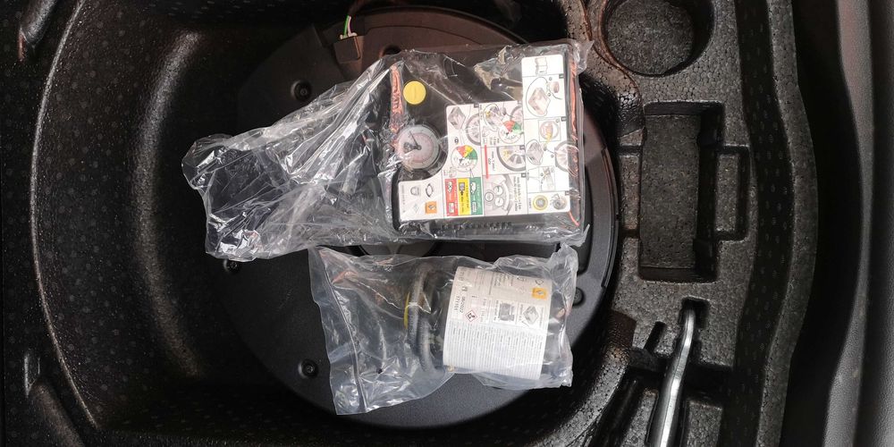 Kit umflare (reparare, reparatie) pneuri (anvelope) Renault Koleos 2