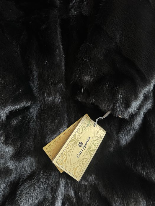 Шуба черная новая