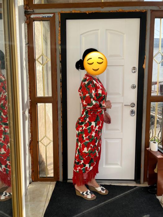 красное платье вечернее