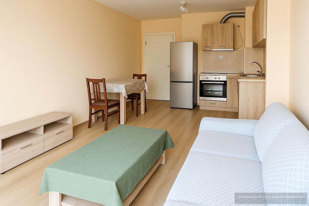 Двустаен апартамент под наем в жк. Тракия