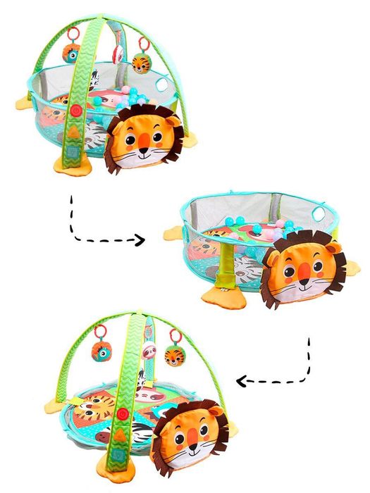 Развивающий коврик 3 в 1