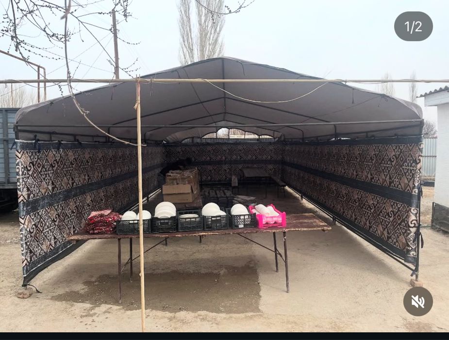 Прокат посуды, стол стулья