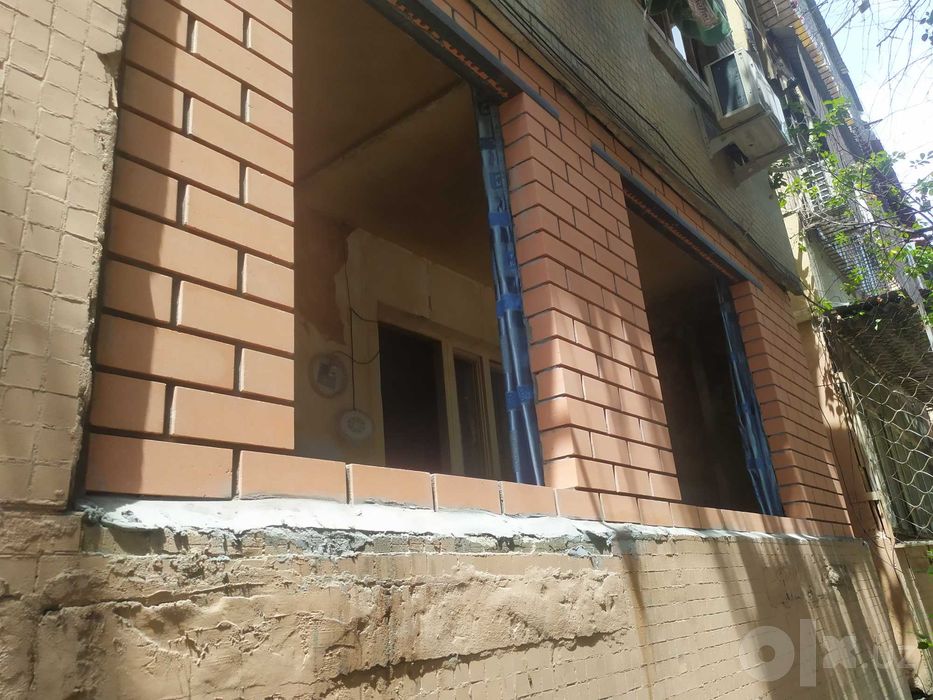 Кладка балкона с армированием
