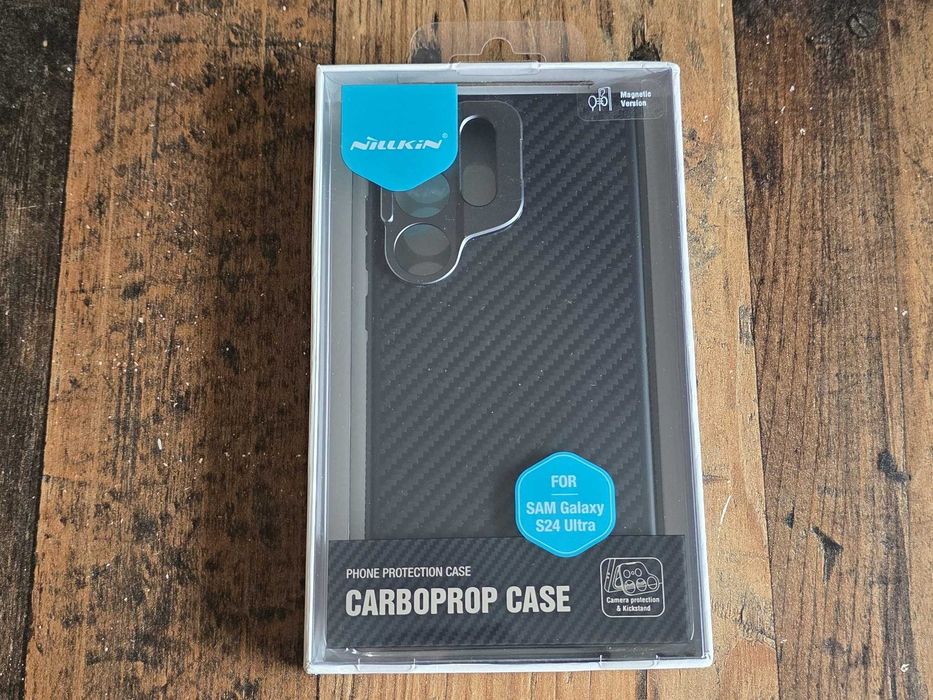 кейс калъф NILLKIN CarboProp Aramid Magnetic за Samsung S24 Ultra