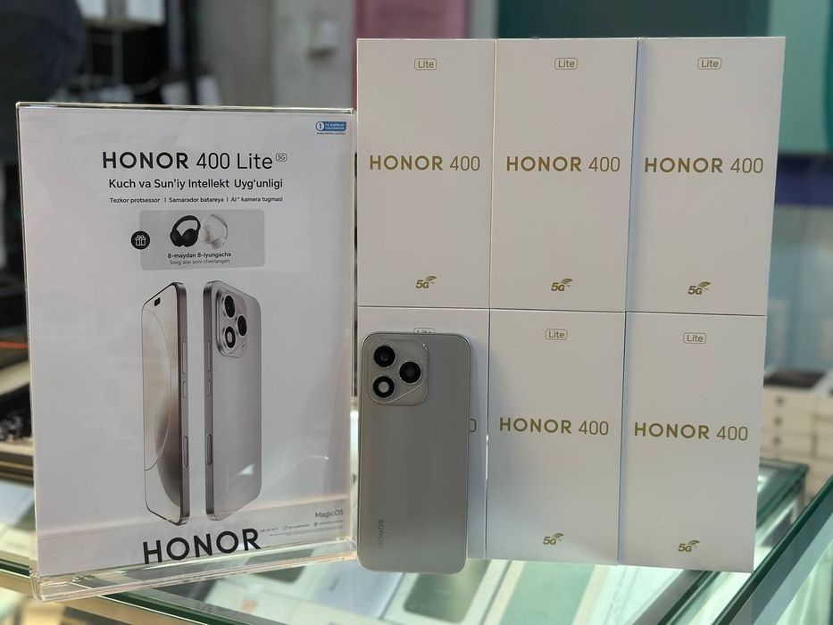 Honor 400 Lite 5g Padarok Aksiya Optom Uzimei