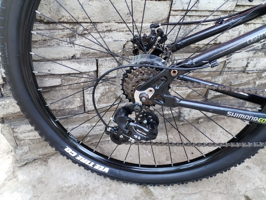 Bicicleta Full suspensie roti 27.5 cadru aluminiu Frâne disc import