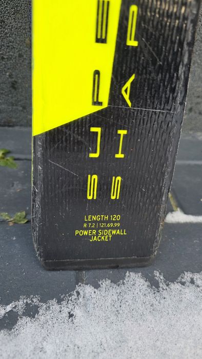 Vând Schiuri Copii Head Supershape 120 cm + Bețe (Stare Foarte Bună)