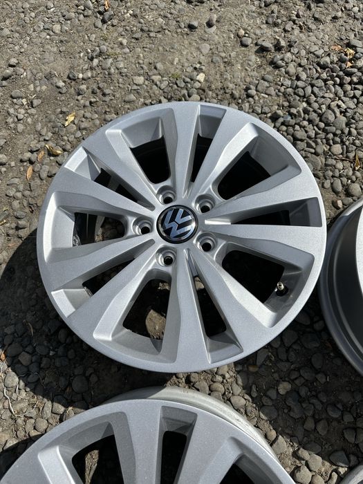 Jante originale 16 5 112 Wv Passat Touran Saran Tiguan Jetta Golf 5 6 7 Audi Skoda Seat