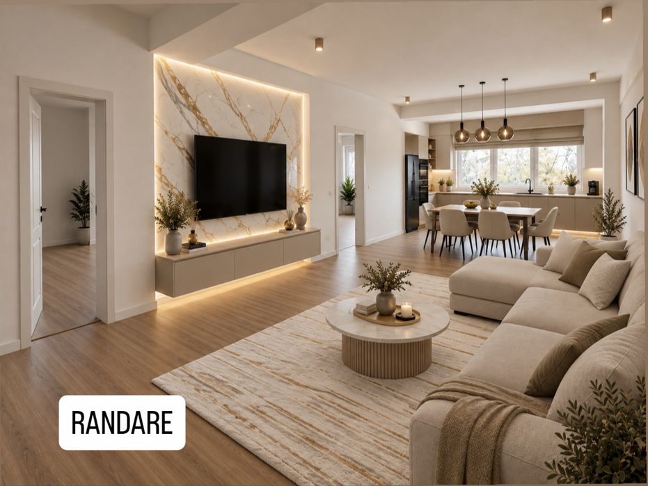 Apartament la cheie 93 mp  zona Damila/Etaj 3 Bloc nou /Lift/Loc de parcare
