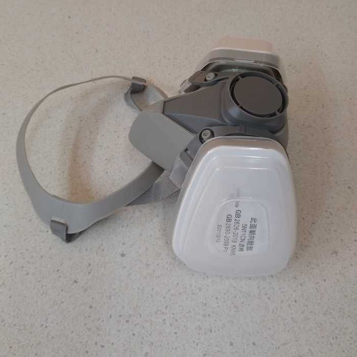 Предпазна работна маска с прахови филтри | Еквивалент на 3М 6200