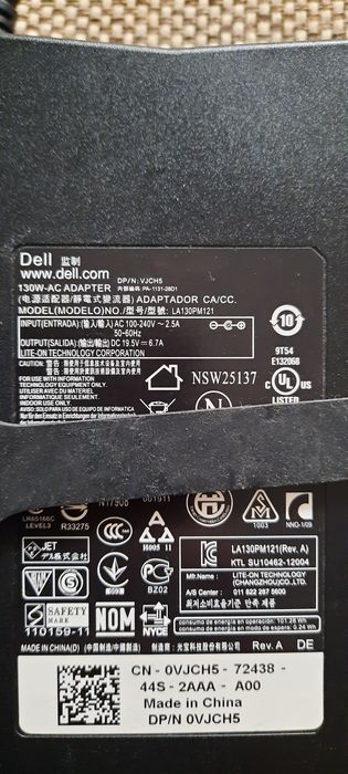 Incarcator leptop dell