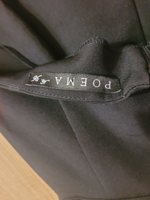 Rochie Poema fara bretele neagra