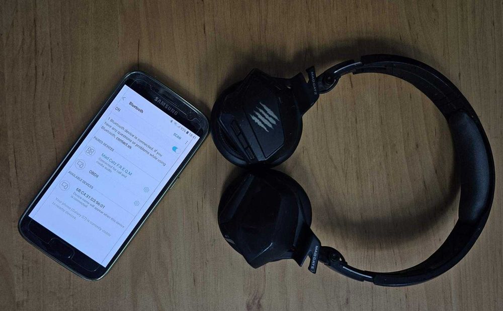 Casti Bluetooth cu microfon Mad Catz Laptop Pc Telefon Jogging Gaming