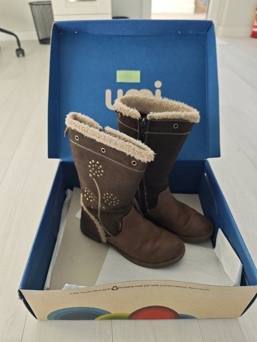 Детски ботуши естествена кожа