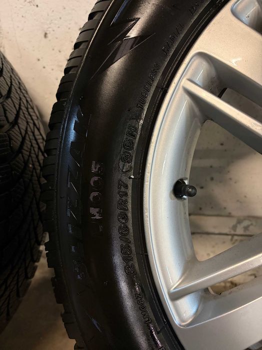 Оригинални Джанти за Audi 17" 5x112 + Зимни Гуми Bridgestone