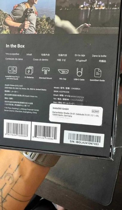 Новая камера insta 360 Ace Pro 2