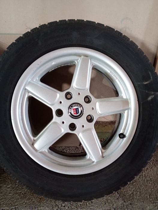 BMW джанти със зимни гуми 225/55/16 7J 5x120 ЕТ45  цо76