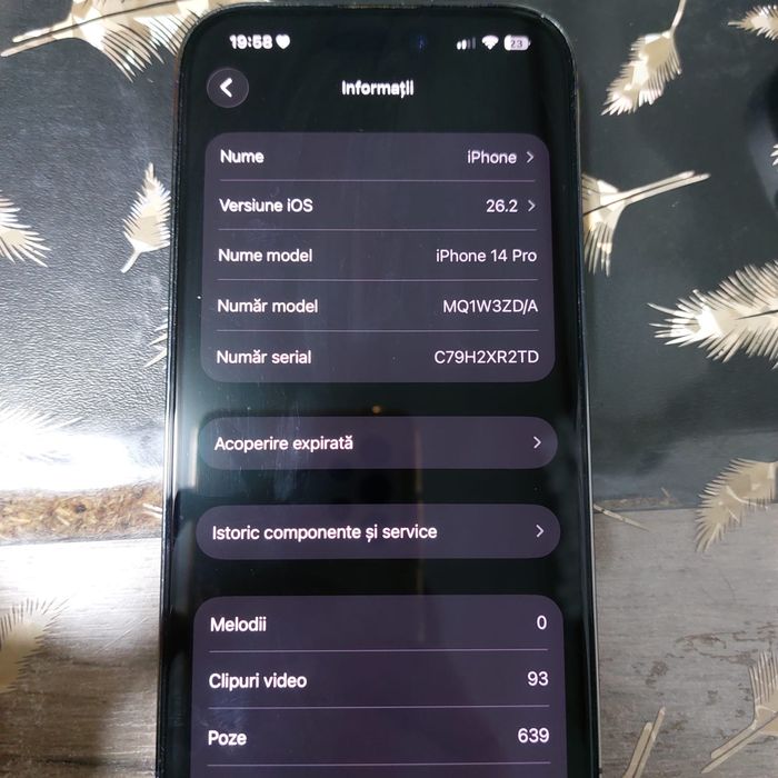 Vand iphone 14 pro Deep Purple 512 GB