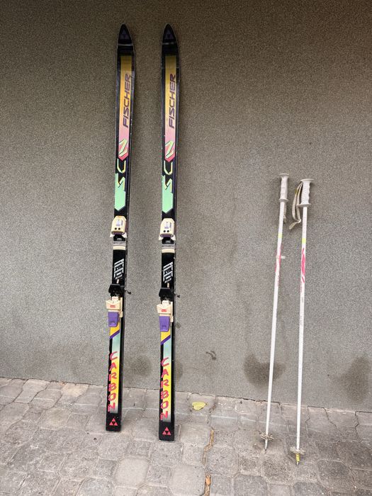 Продавам ски Fischer SCN Carbon 185 см с автомати Marker M45 TC-R