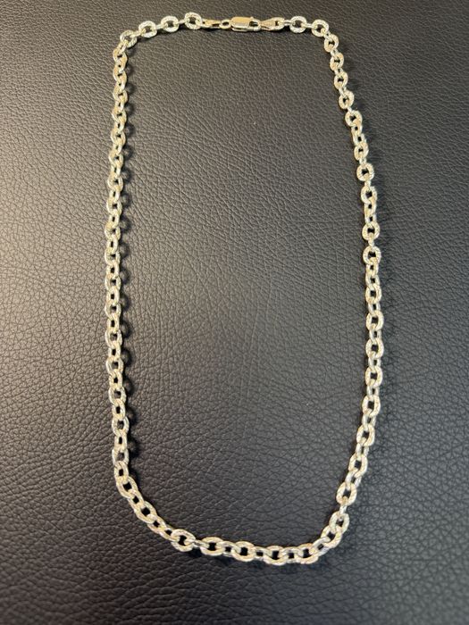 Сребърен  синджир ланче silver 925 чисто нов lanec sinjir ланец