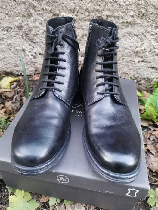 мъжки кожени обувки pat calvin