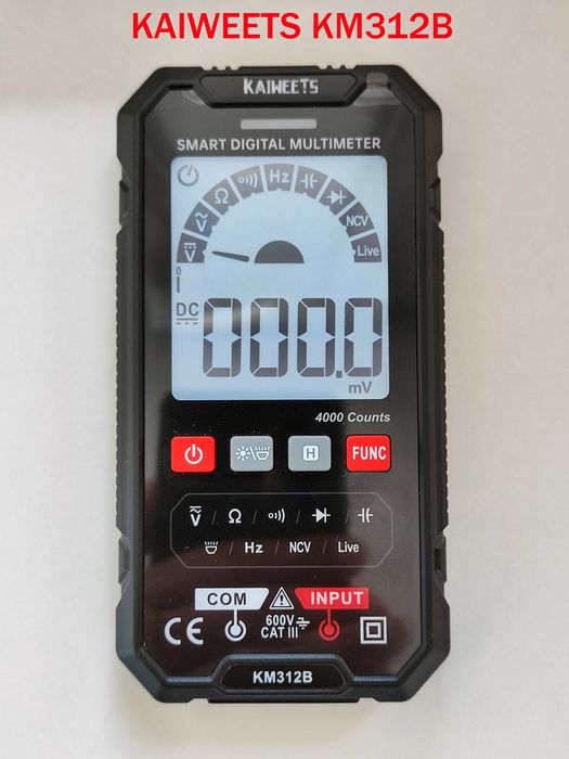 Цифровой мини-мультиметр KAIWEETS KM312B