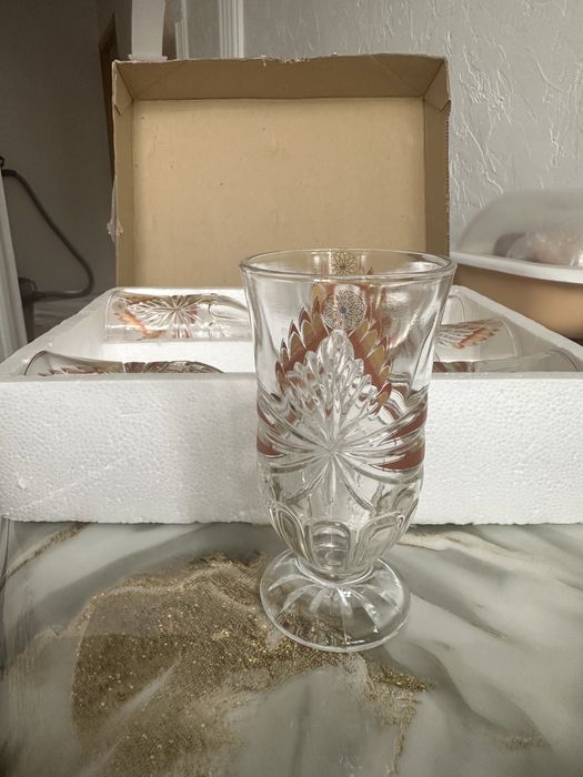 Хрустальные рюмки и бокалы