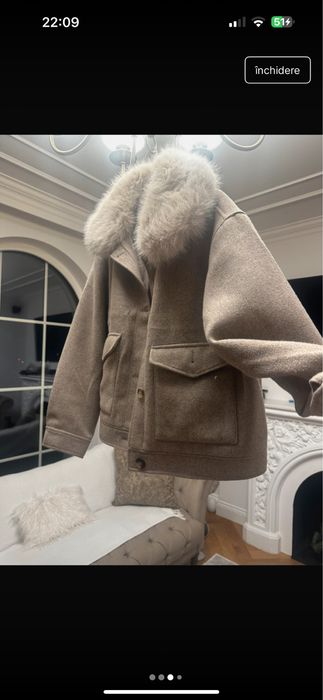 Palton scurt de toamna HM