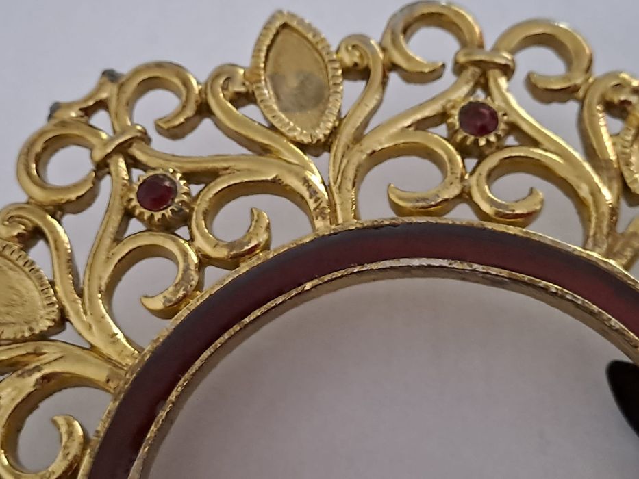 Rama foto aurie & granate