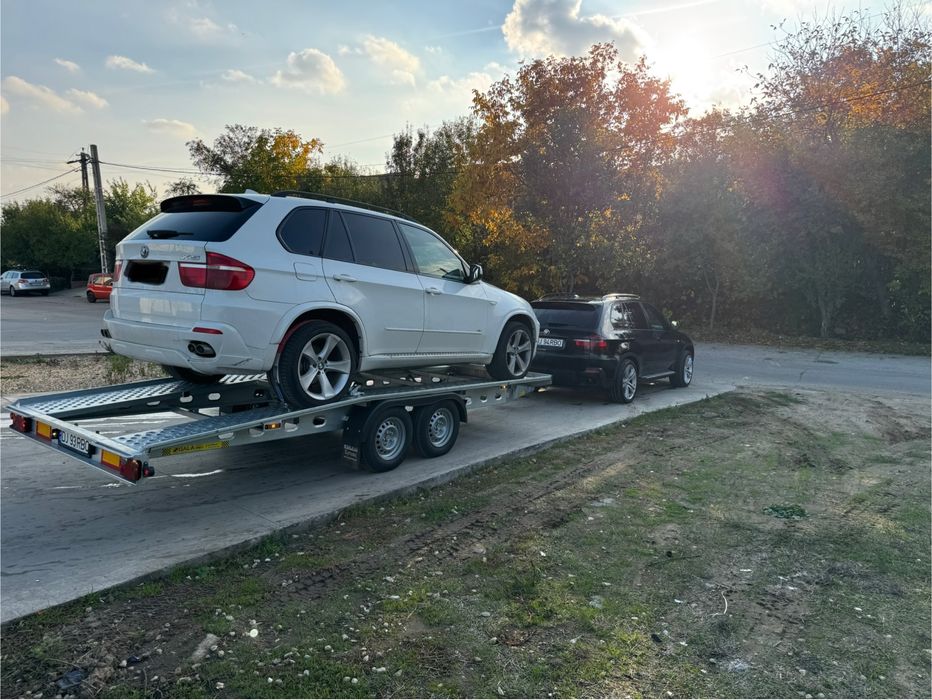 Tractari auto - platformă non stop + 3 locuri pasageri