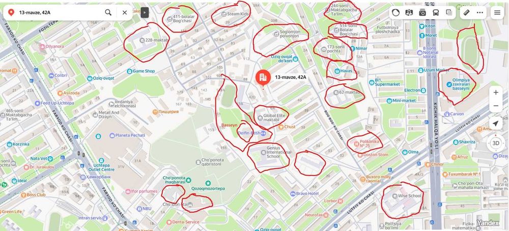 5 xonali kvartira sotiladi. Продаётся 5-комнатная квартира