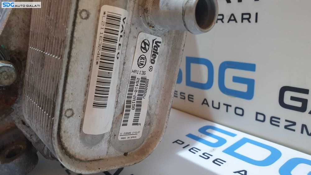 Suport Carcasa Filtru Cu Termoflot Radiator Racitor Ulei Kia Ceed 1 1.6 CRDI 2006 - 2012 Cod 26410-2A150